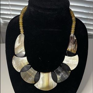 Gorgeous African Bovine Necklace